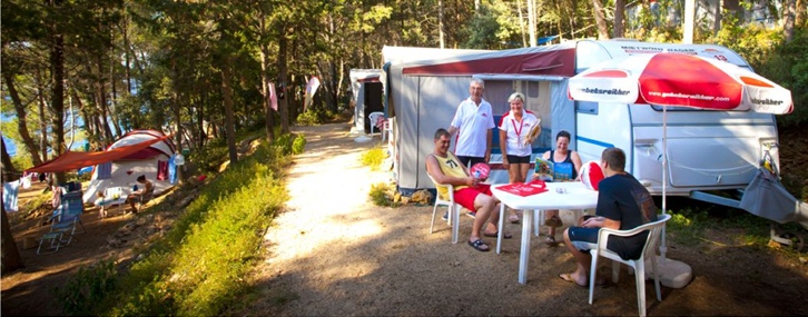 Caravan in affitto nel campeggio Bijar